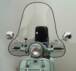 Vespa GT200 Windshield